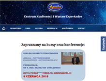Tablet Screenshot of expo-andre.pl